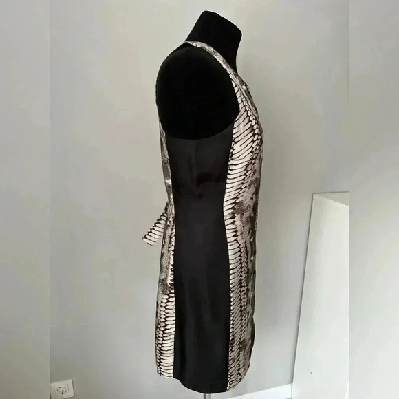 Armani Exchange A|X Snakeskin Print Zipper Dress – Size 2 - Picture 11 of 12